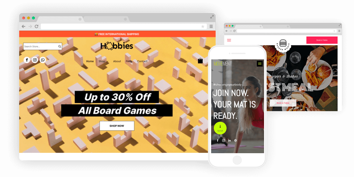 Zelf je eigen website bouwen met templates Zelf je eigen website bouwen met templates